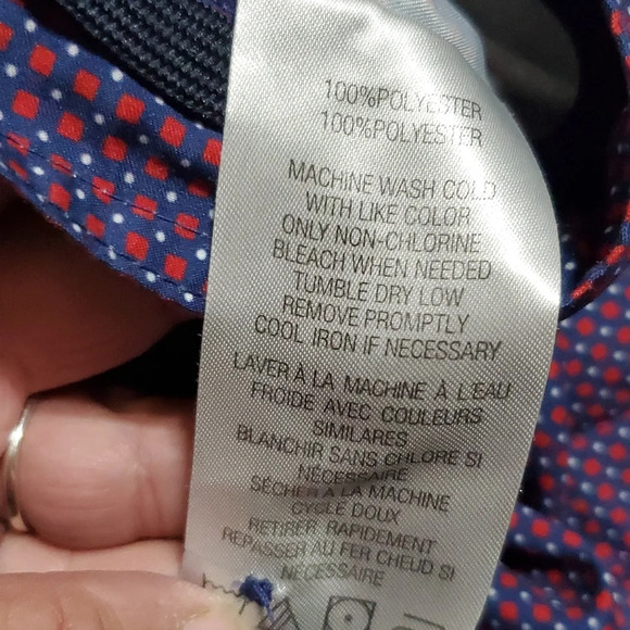 Ben Sherman red white blue quick dry light summer shorts like new - Picture 6 of 9